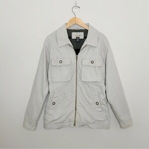 VTG Urban Up Pipeline Men’s Canvas Barn Field Jacket Y2K Wool Lined grunge
